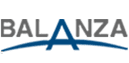Logo with the word 'BALANZA' featuring a stylized A.