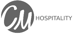 Logo featuring stylized letters 'CM' with the word 'Hospitals'.